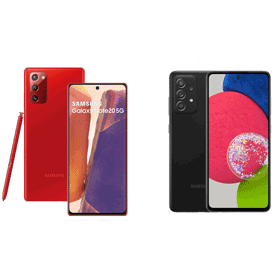 【機型比較】三星A52s跟Note 20該選擇誰？規格&外觀特色評比！哪裡買最便宜？