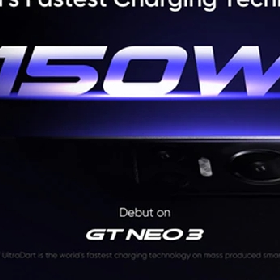 【快訊】業界最速傳說？realme 150W 閃充手機將亮相 0到50%只要5分鐘