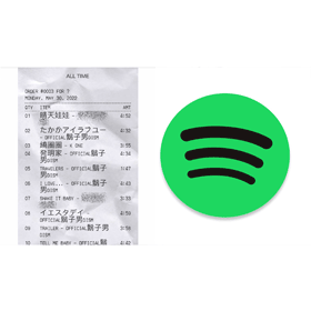 【科技新知】網路超夯的「個人歌單收據」如何製作？ Spotify常聽歌曲清單製作教學！