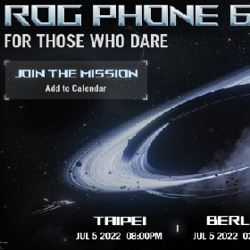 【快訊】等不及發表會！華碩官方自爆ROG Phone 6螢幕規格
