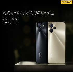 【快訊】realme 9i 5G 手機登場 規格亮點看這裡