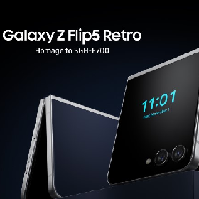 【快訊】致敬 20 年前經典！三星推出 Galaxy Z Flip5 Retro Edition