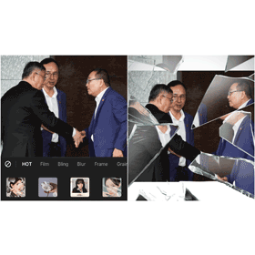 【科技新知】網路爆紅！照片怎麼加上「玻璃碎片濾鏡特效」？