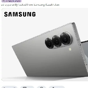 【快訊】發表會倒數中！三星Z Fold6 Z Flip6完整規格流出