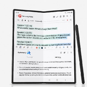 【快訊】新一代三星AI摺疊機亮相 超強功能一次看