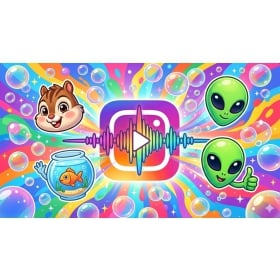 【科技新知】IG語音訊息能變聲了！超萌花栗鼠、外星人濾音器教學，2026 聊天新玩法！