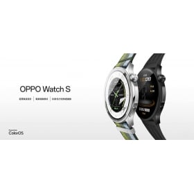 【機型介紹】OPPO Watch S：輕薄質感智慧手錶，運動、健康都包辦！